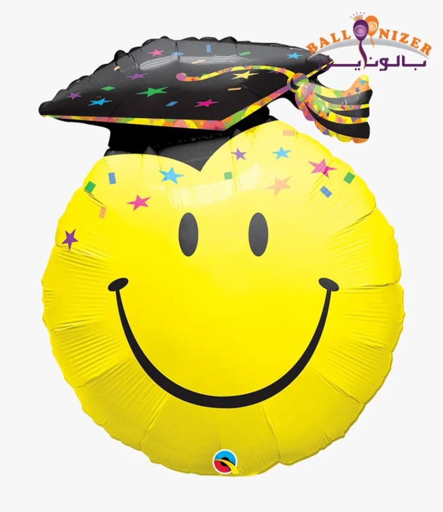 Graduation Emoji Foil Balloon
