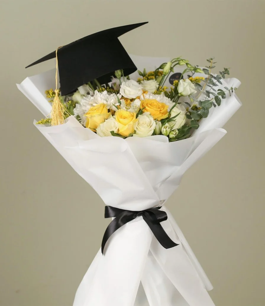 Graduation Roses Bouquet