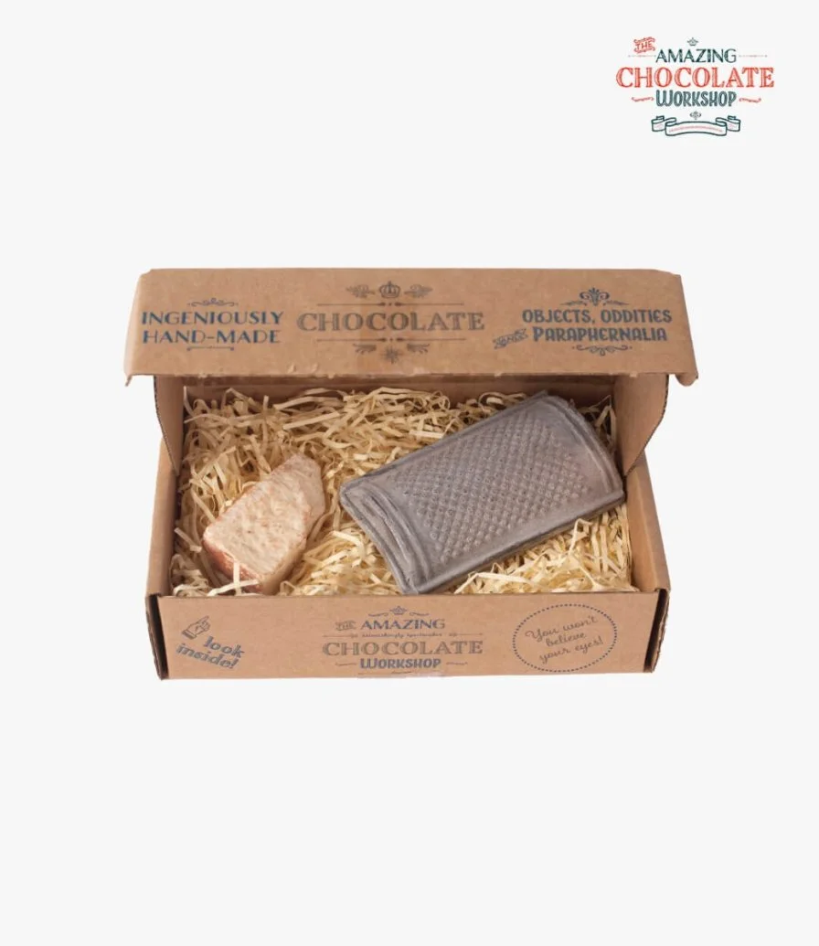 Grater & Parmesan cheese Chocolate Set by The Amazing Chocolate Workshop