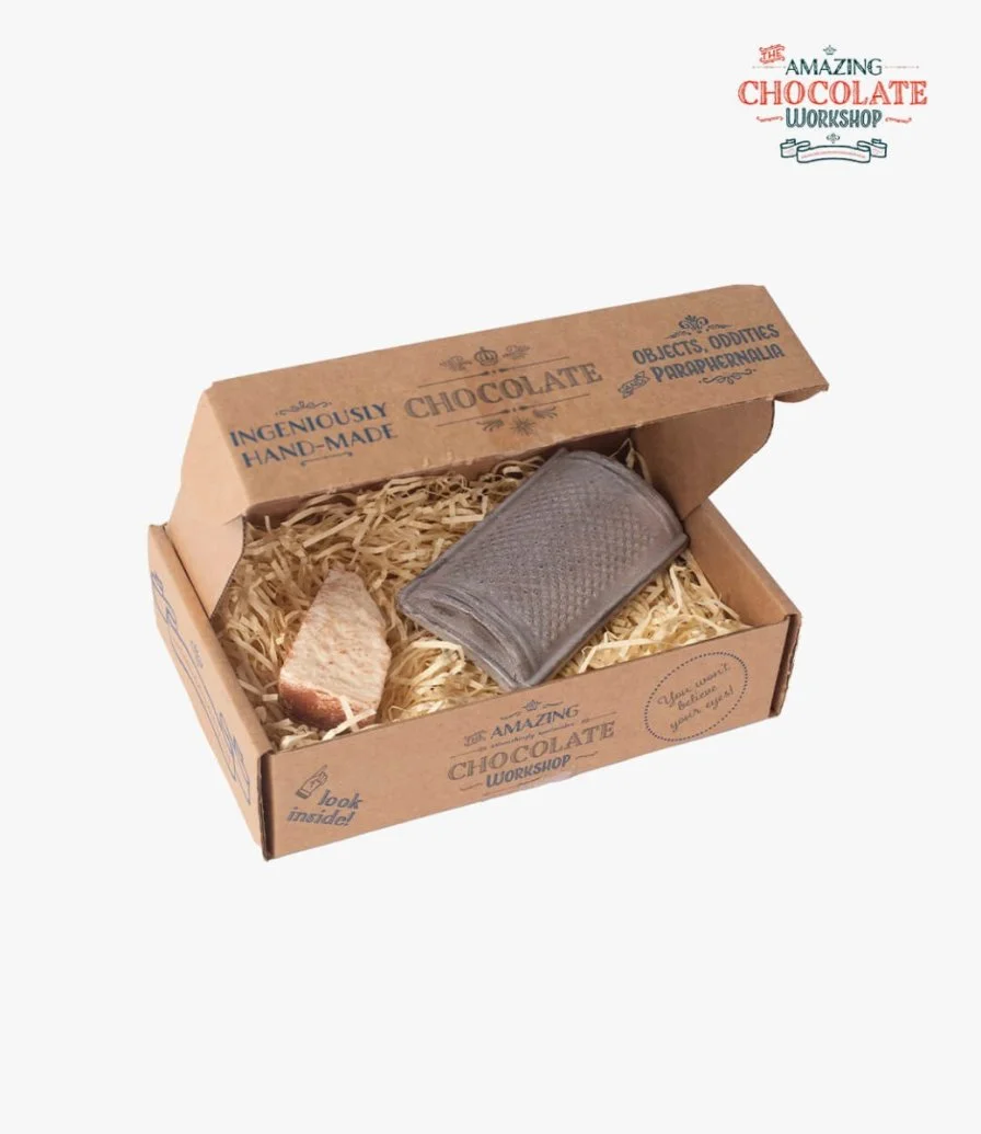 Grater & Parmesan cheese Chocolate Set by The Amazing Chocolate Workshop