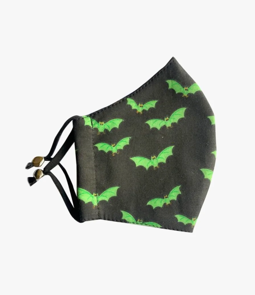Green Bats Face Mask