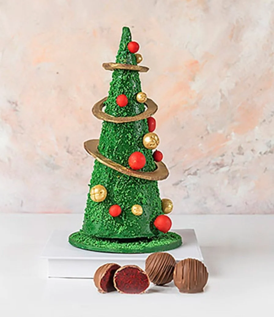Green Chocolate Christmas Tree by NJD
