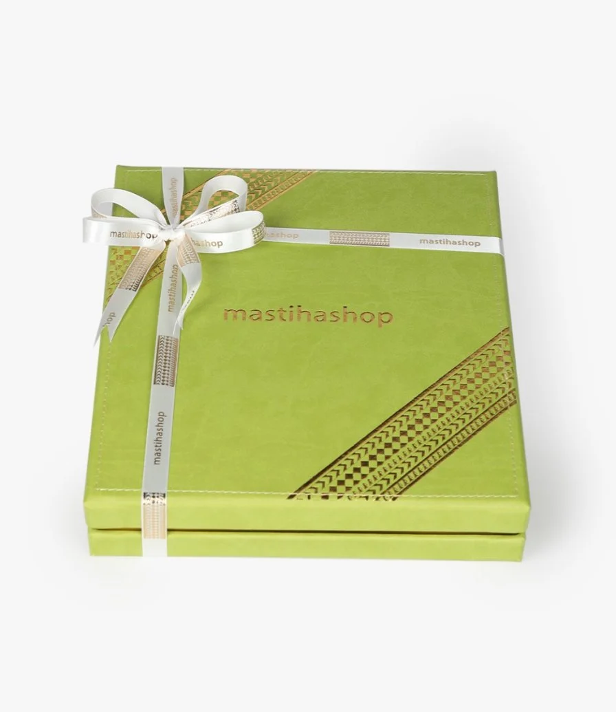 Green Signature Chocolate Box by Mastihashop