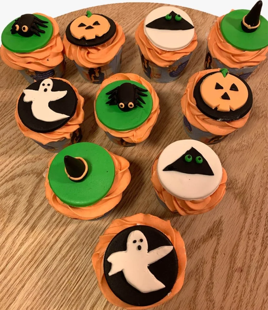 Halloween Cupcakes Set