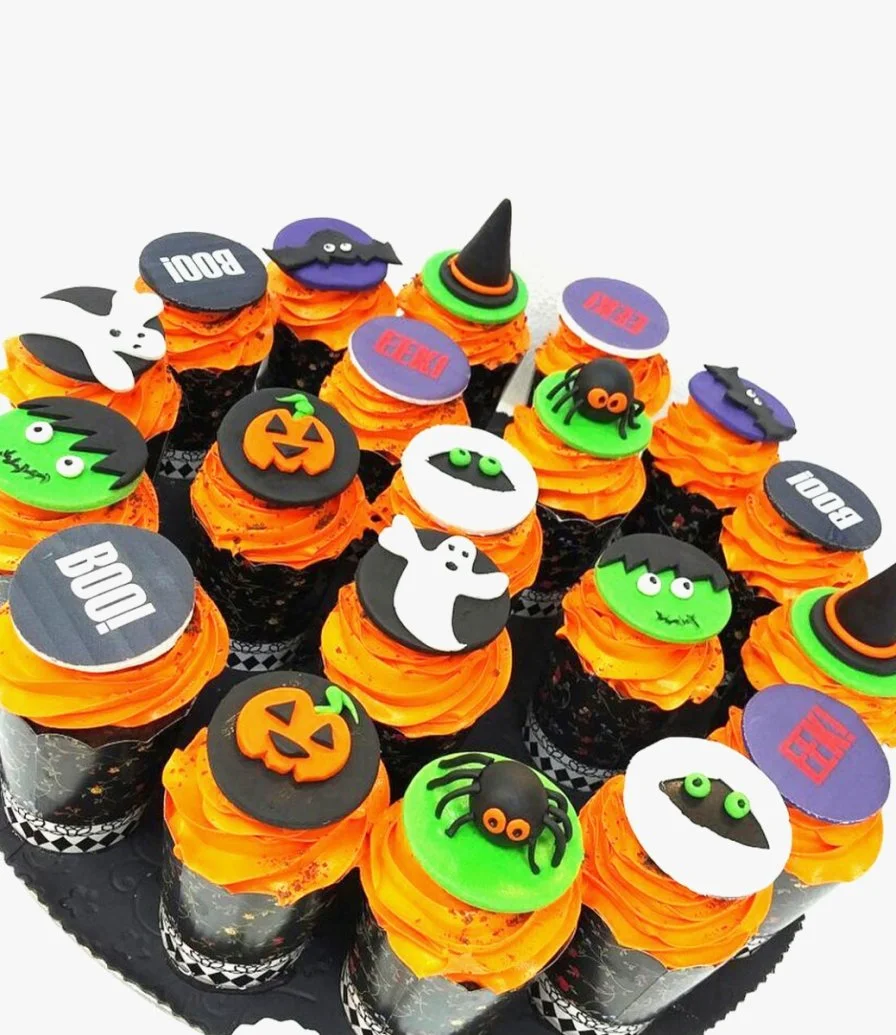 Halloween Cupcakes by Cecil