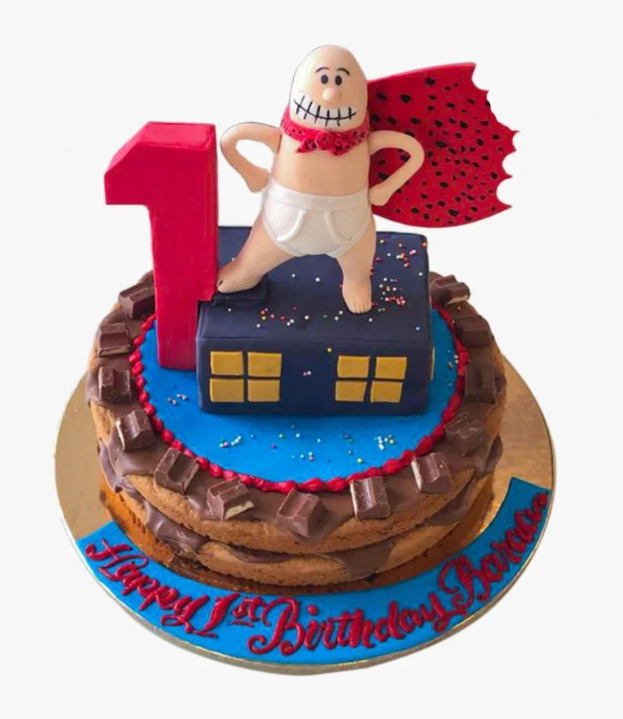 Happy 1st Birthday Cookie Cake