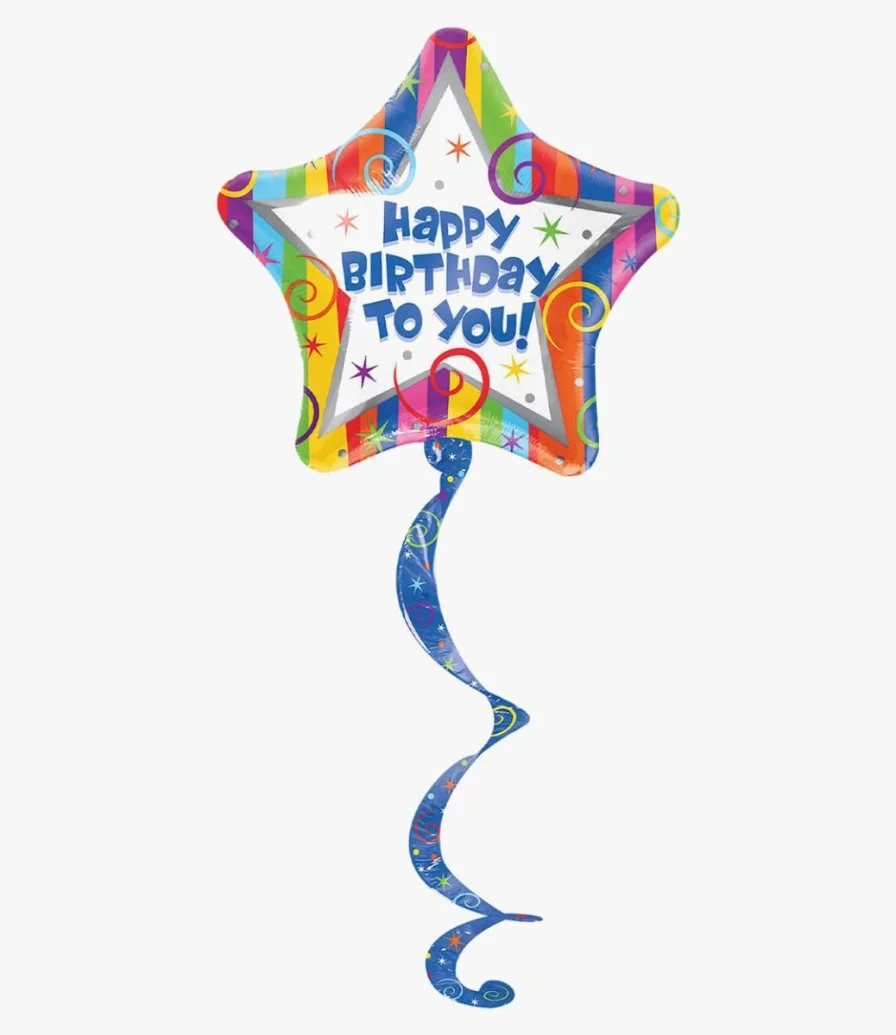 Happy Birthday Large Balloon