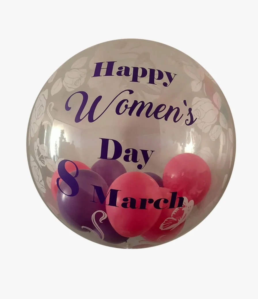 Happy Women's Day Balloon