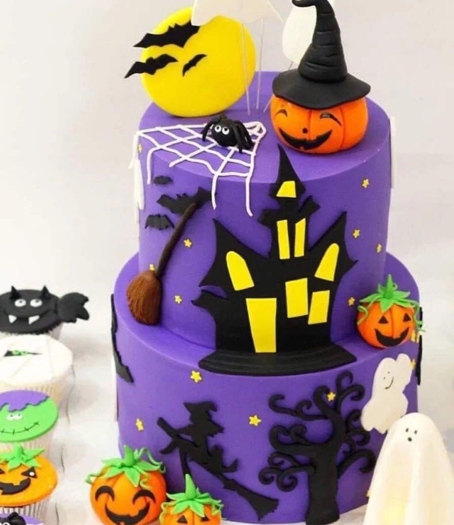Haunted house cake by Cecil
