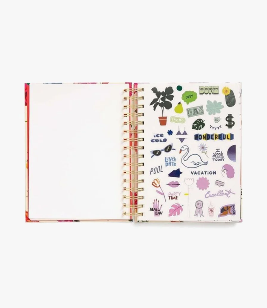 دفتر ملاحظات متعدد الألوان كبير من باندو