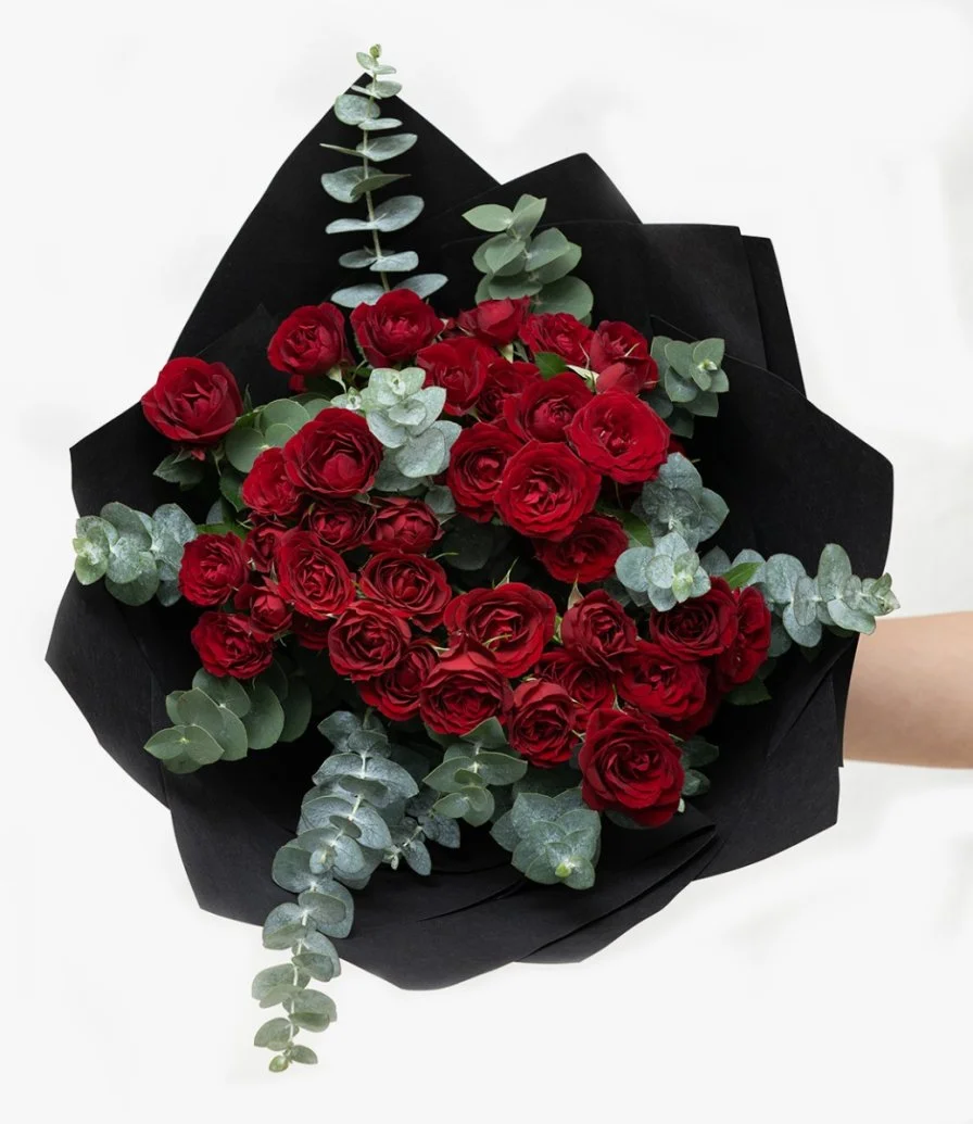 Hayati Roses Bouquet by Camelia Flowers