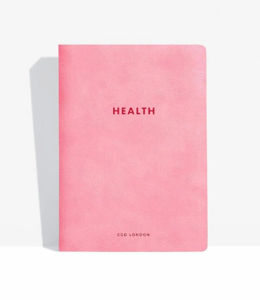 Health Planner - Pink By Career Girl London