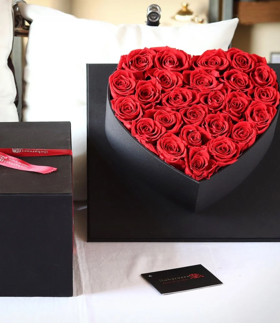 Heart Box of Roses from iluba