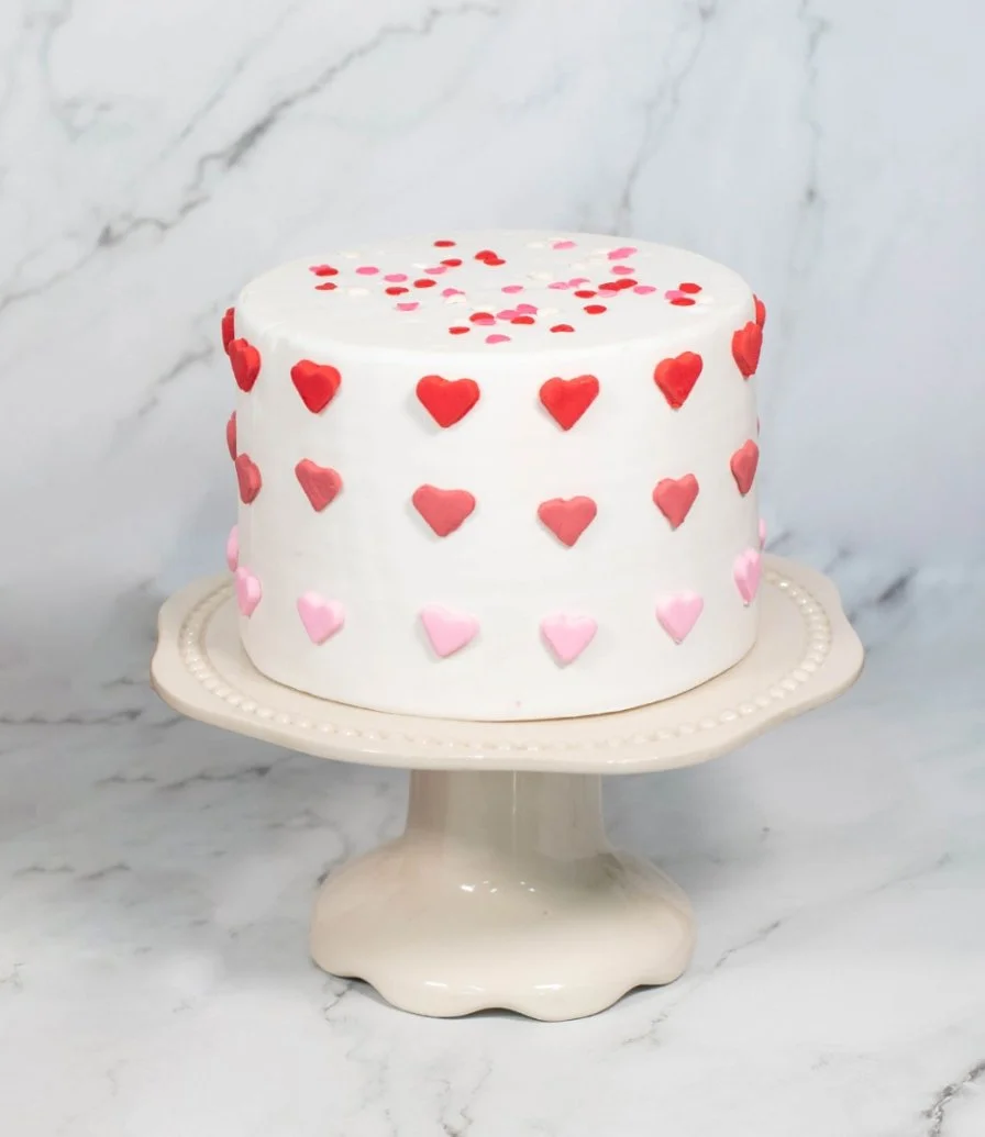 Hearts Cake Design By Secrets