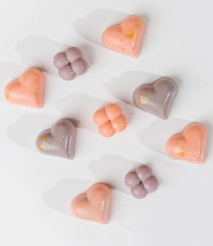 Hearts & Designer Chocolates Small Pack by  NJD