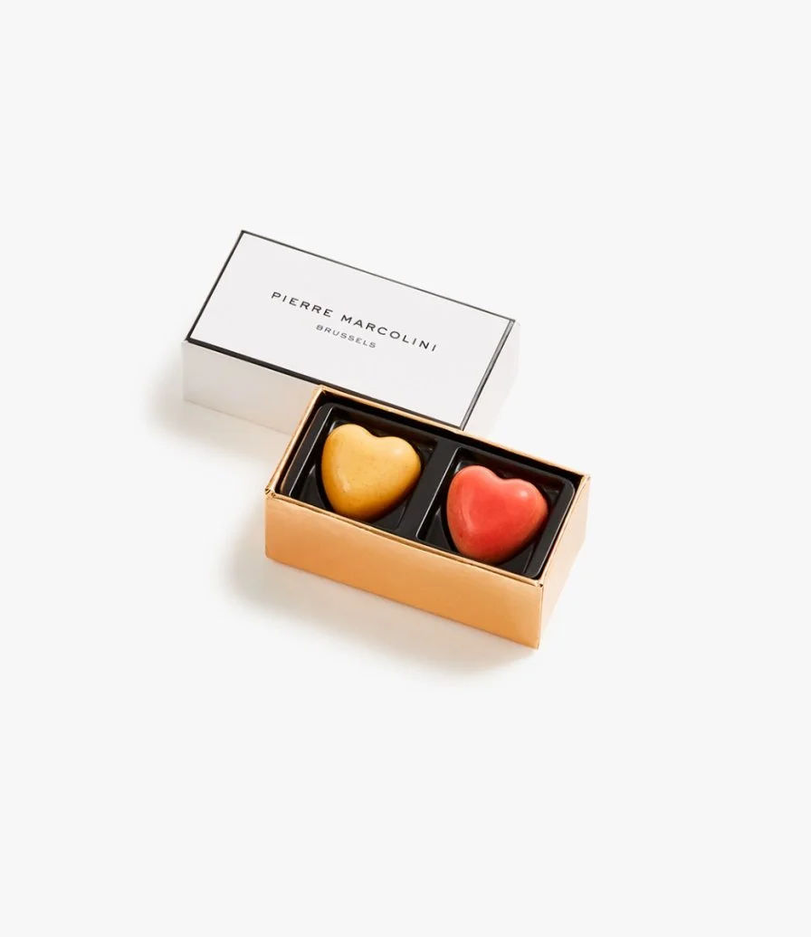 HEARTS of Duo Chocolate Box (box of 2)
