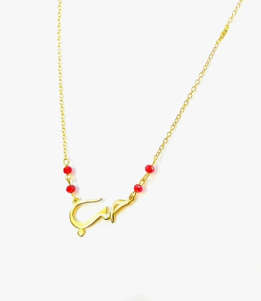 Hob Gold Platted Necklace 