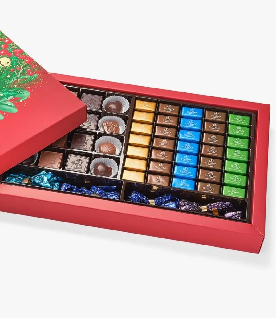 Holiday Gift Set Combo Box & Gift Box by Godiva