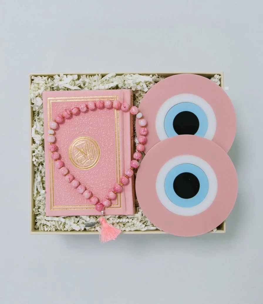 صندوق هدايا هولي بتصميم وردي من إينا كارتون