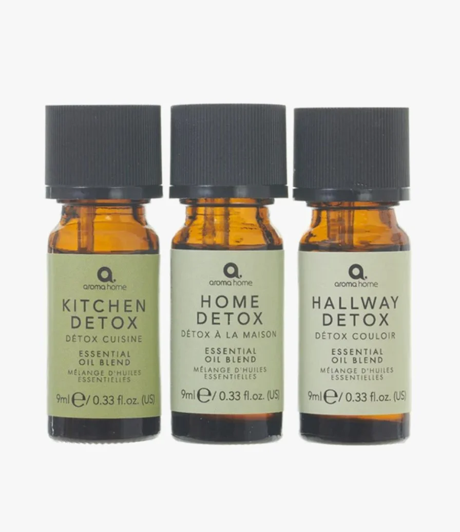 Home Detox Essential Oil Blends by Aroma Home