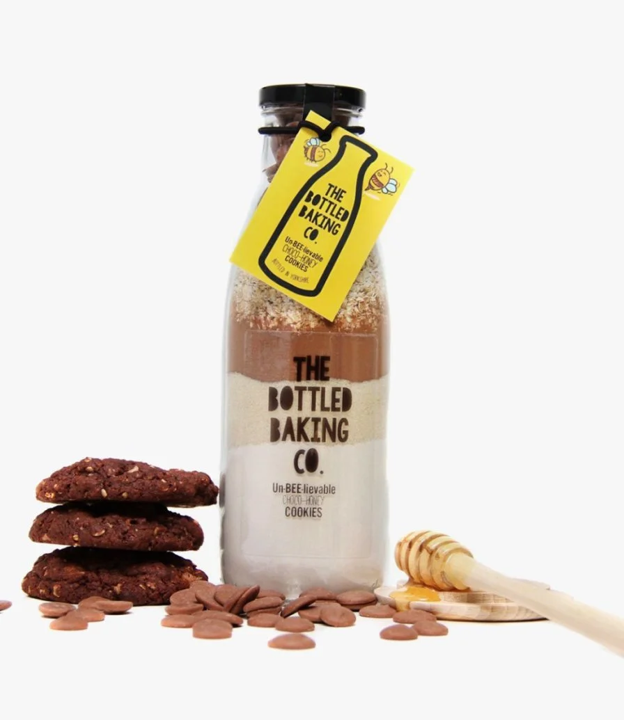 Honey & Chocolate Cookies By The Bottled Baking Co