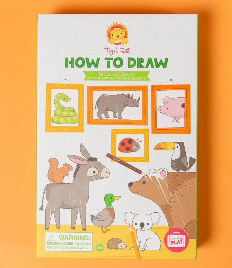 How to Draw - Wild Kingdom by Tiger Tribe