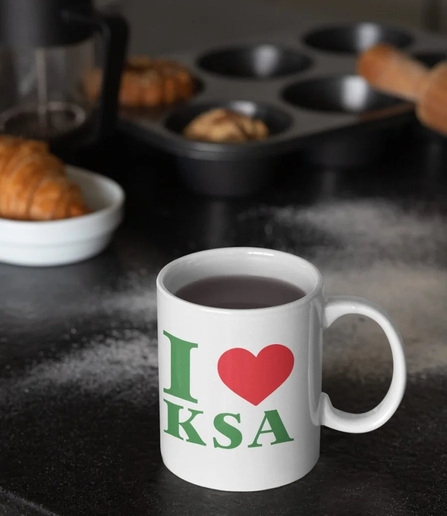 I Love KSA Mug