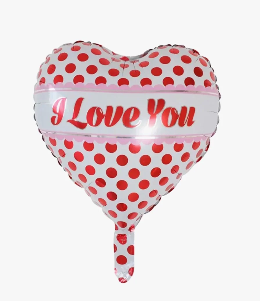 Love You Foil Balloon 