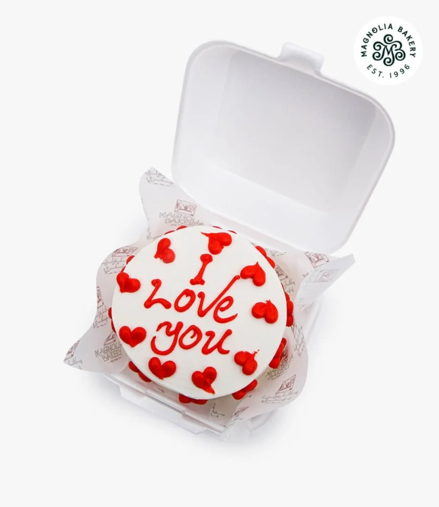 I Love You Lunch Box  Cake By Magnolia