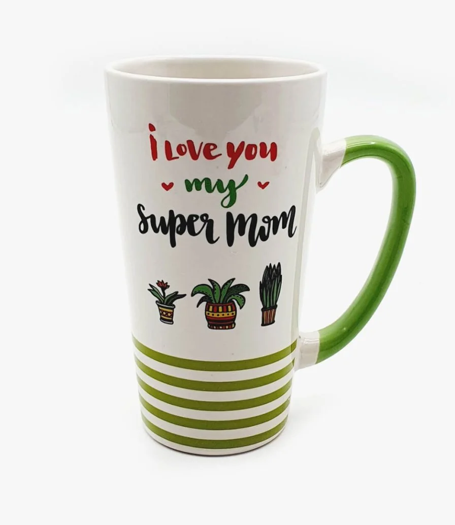 I Love you My Super Mom Mug