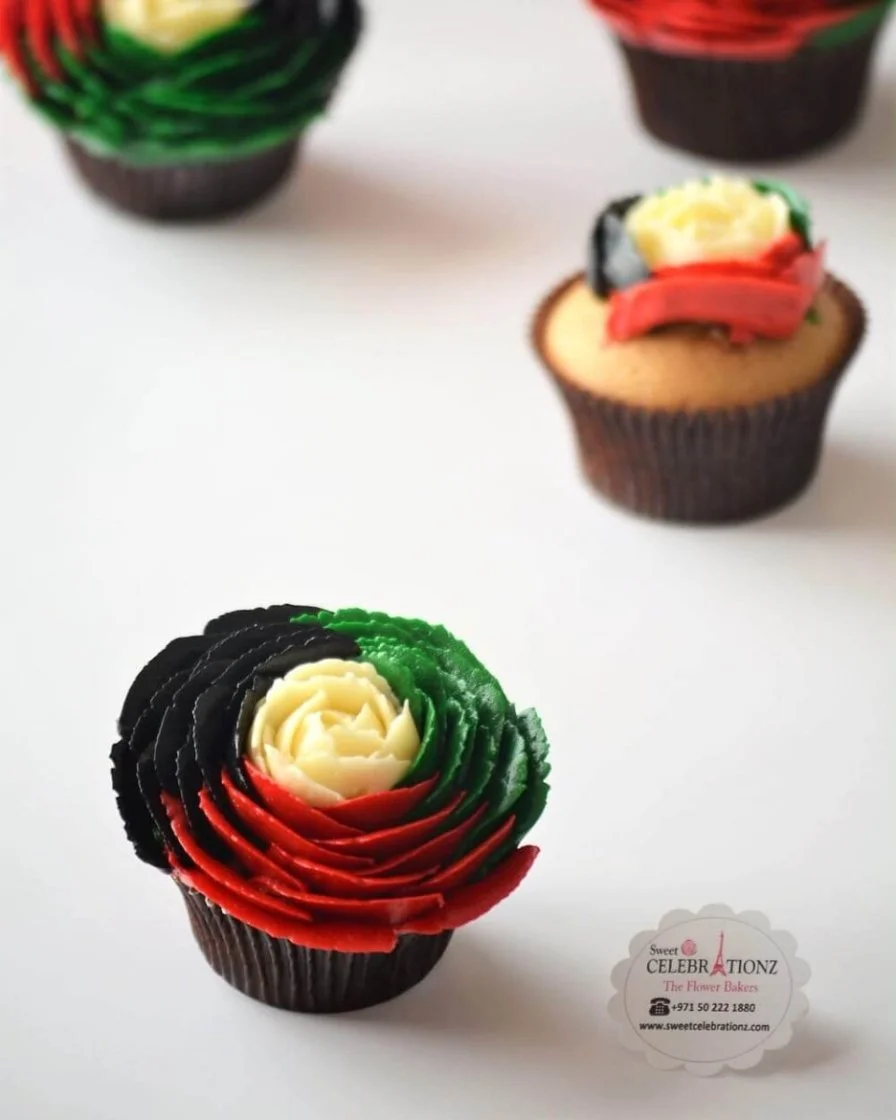 UAE National Day-themed Cupcakes by Sweet Celebrationz 