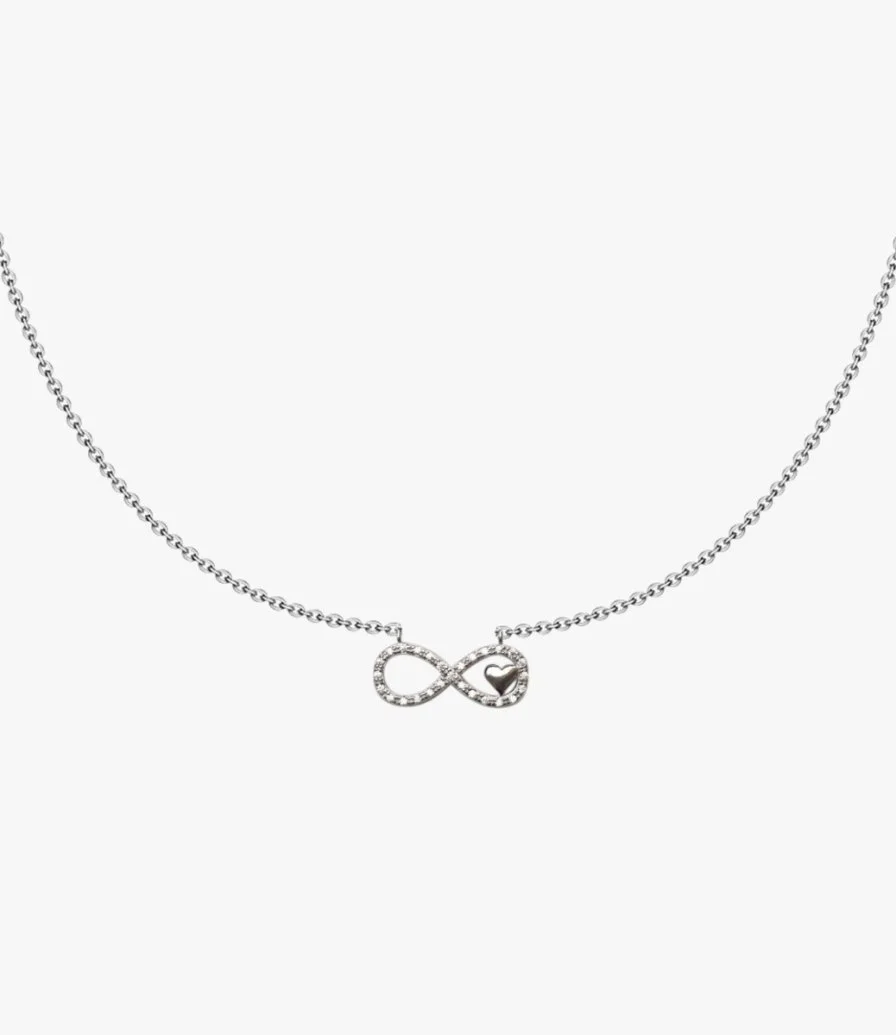 Infinity Heart Necklace 