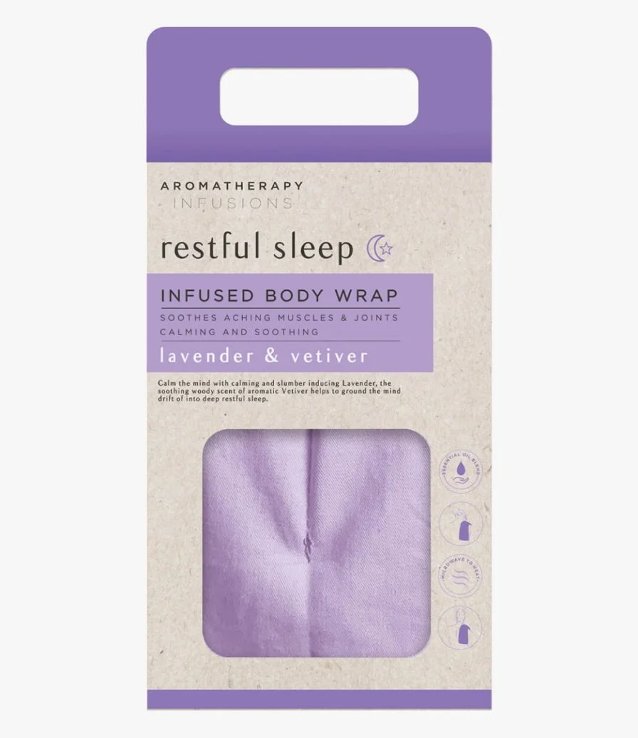 Infusions Restful Sleep Body Wrap -  Lavender & Vetiver