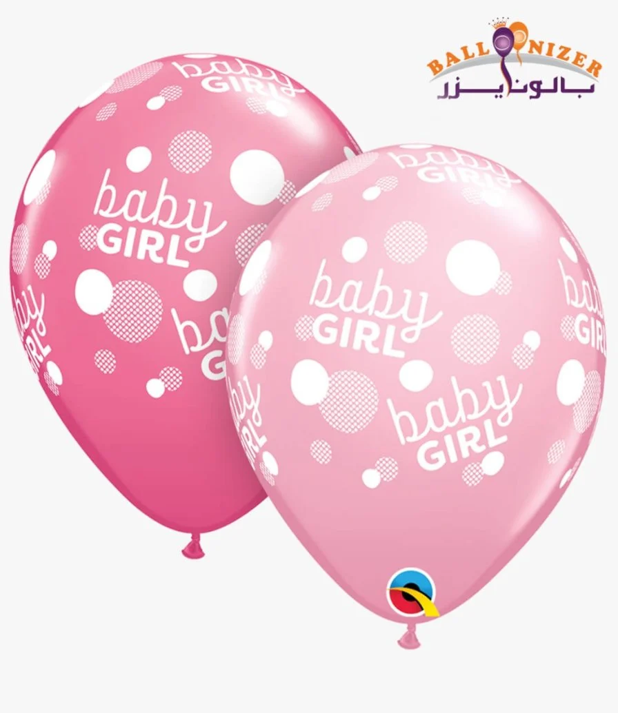 Its a girl latex balloon