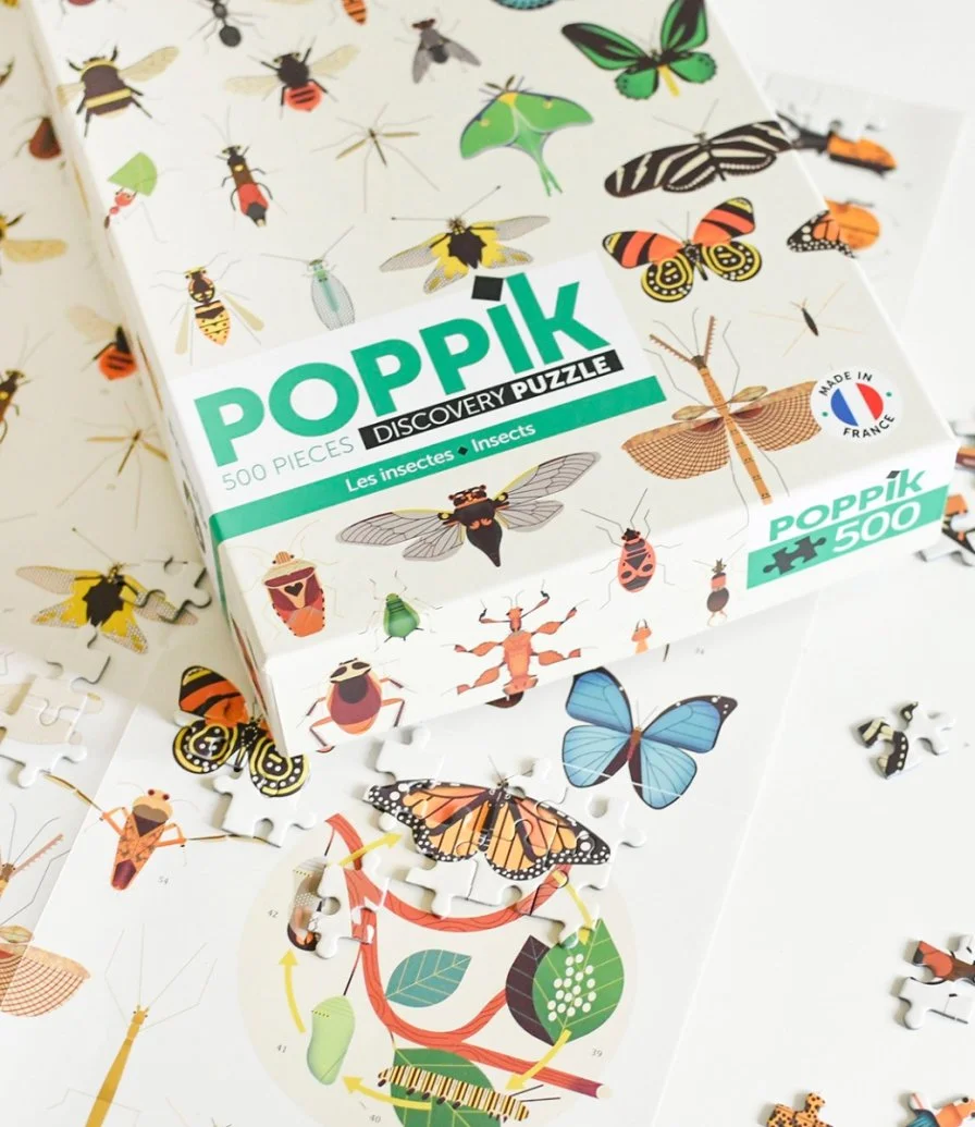 Jigsaw Puzzle - Insects (500 Pieces) By Poppik