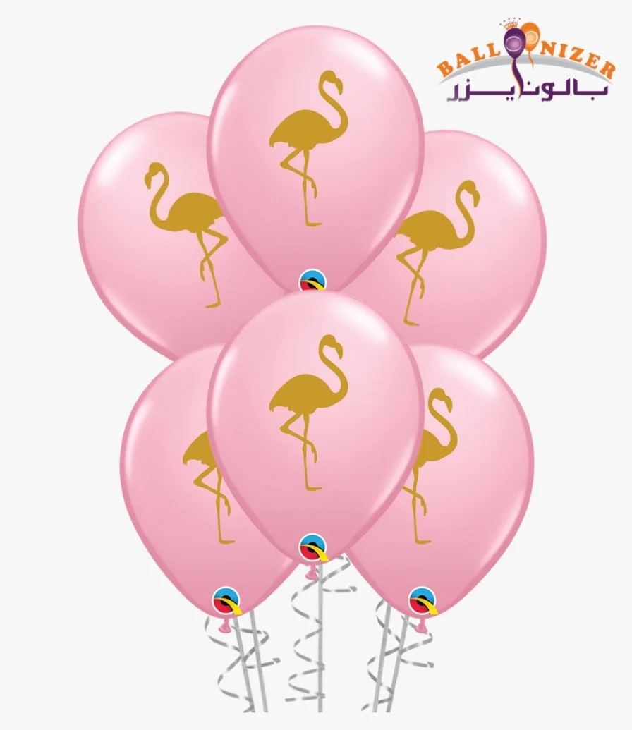 Flamingo latex balloon