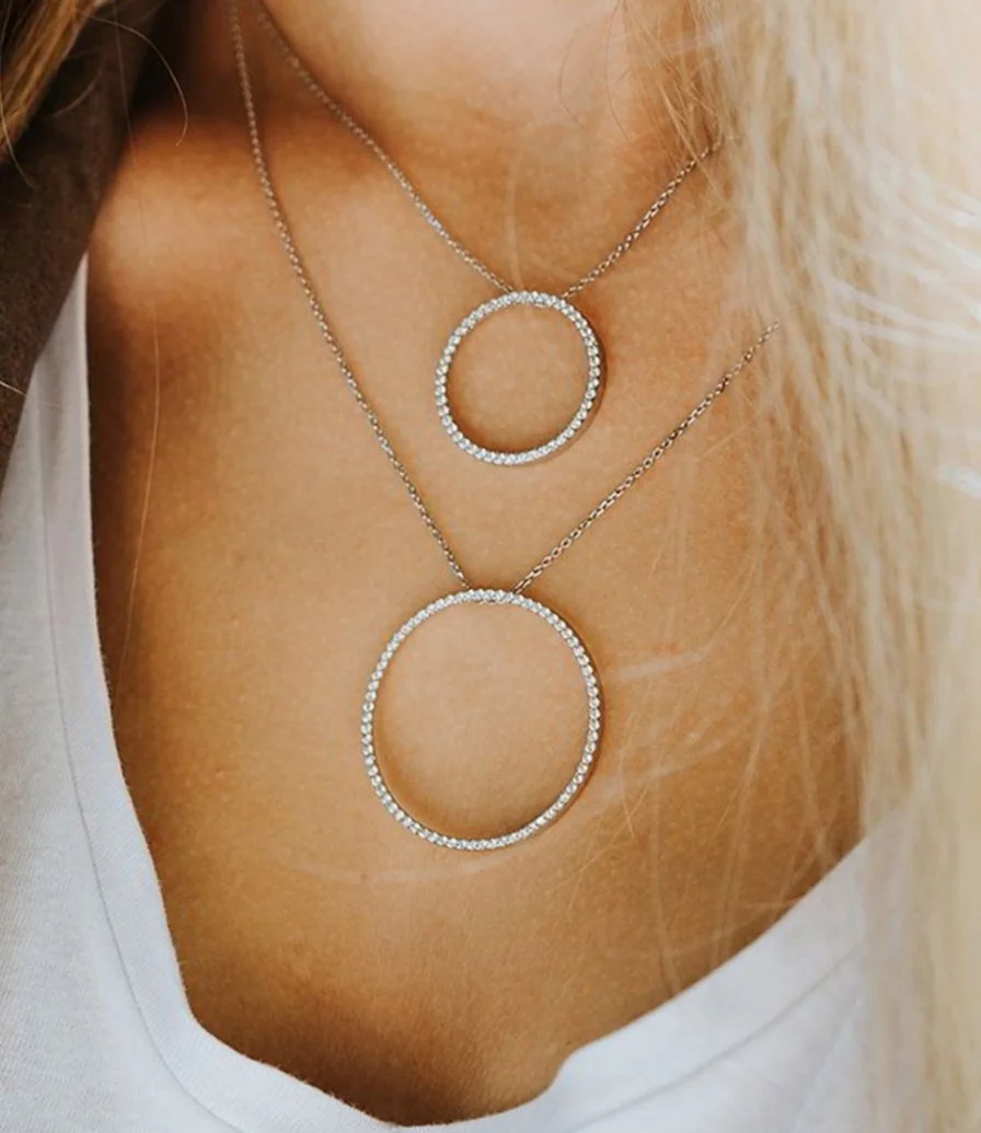 Julie Julsen Silver Geometrics Necklace for Women