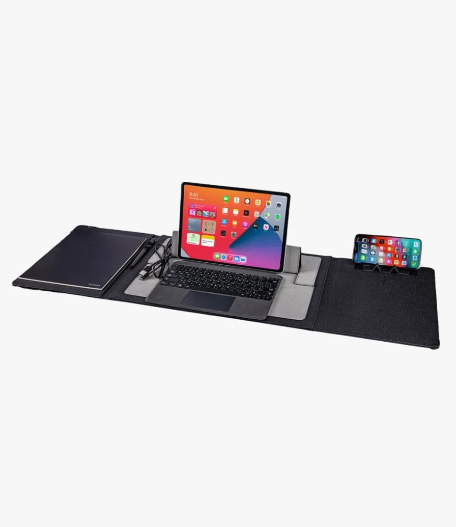 KAHLA - Technology Folder with Wireless Charger and Mouse Pad