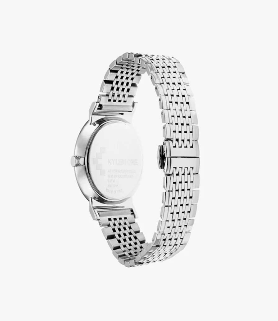 The Kylemore Silver Watch For Men