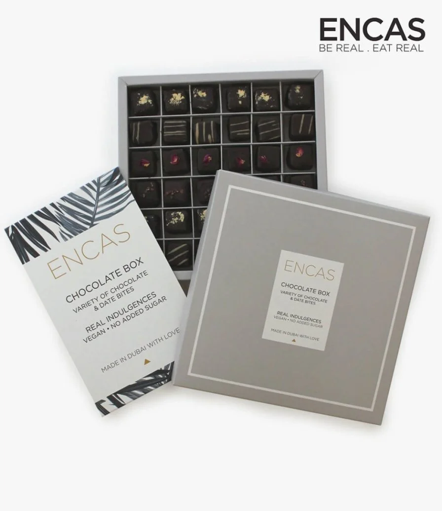 Large Chocolate & Date Bites by ENCAS