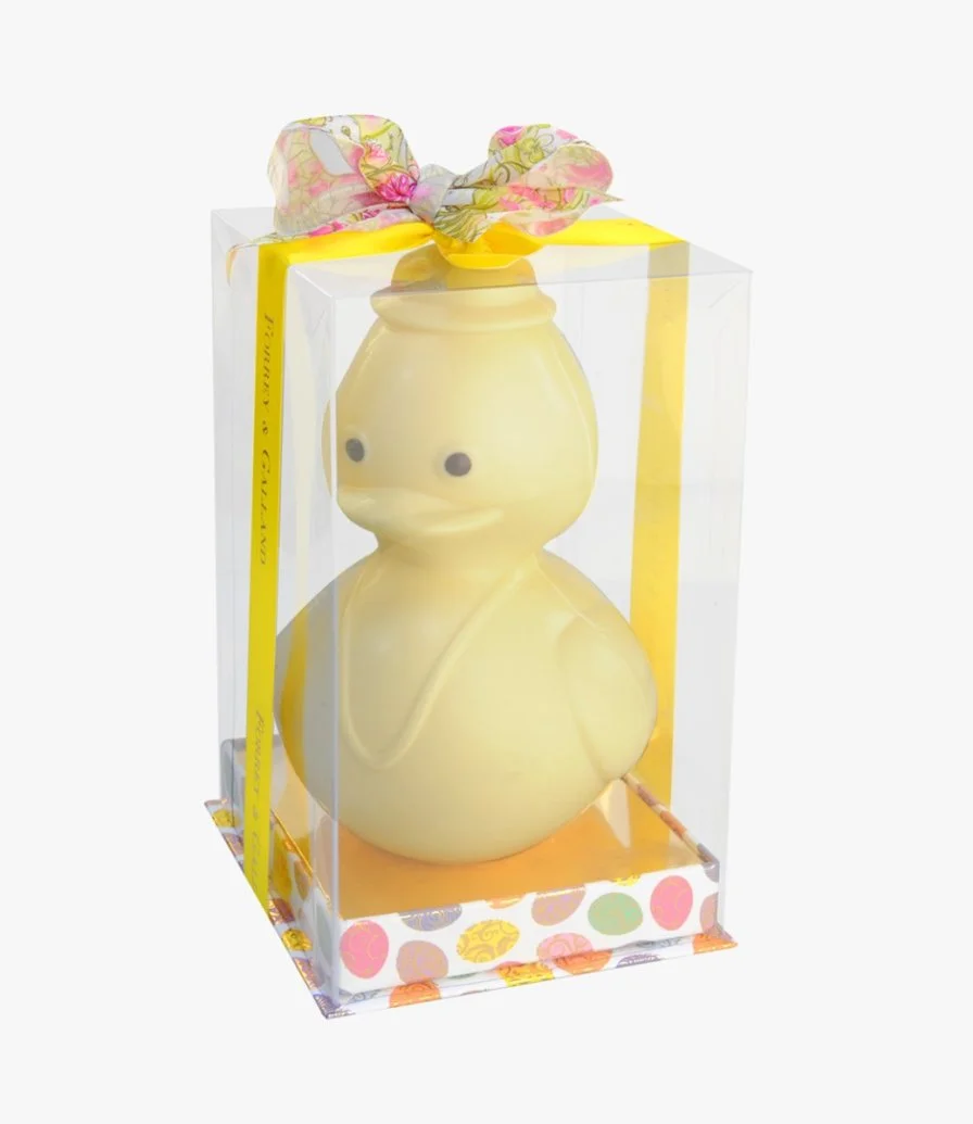 Large Drake & Duck by Forrey & Galland - White Chocolate 