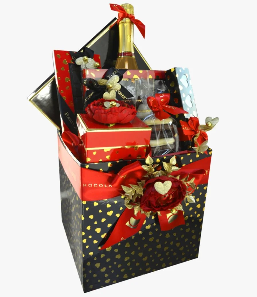 Large Valentines Day Hamper by Forrey & Galland 
