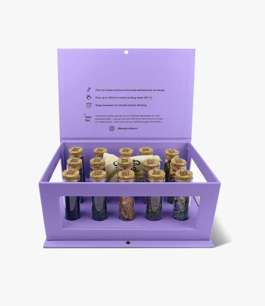 Lavender Discovery Box by Feel Good Tea