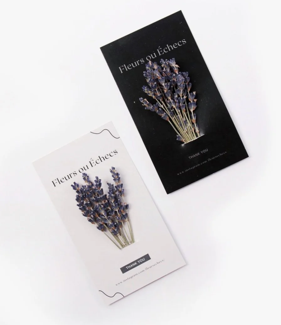 Lavender Greeting Card