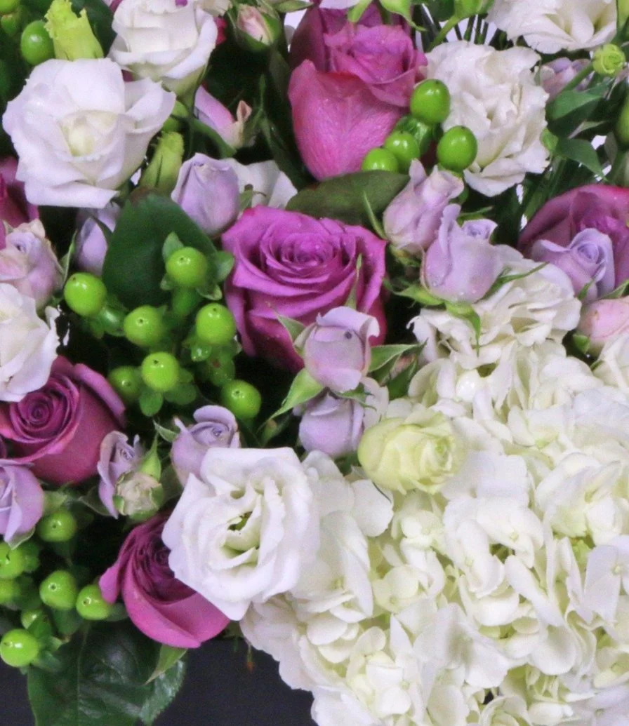 Lavender Love Luxury Flower Box