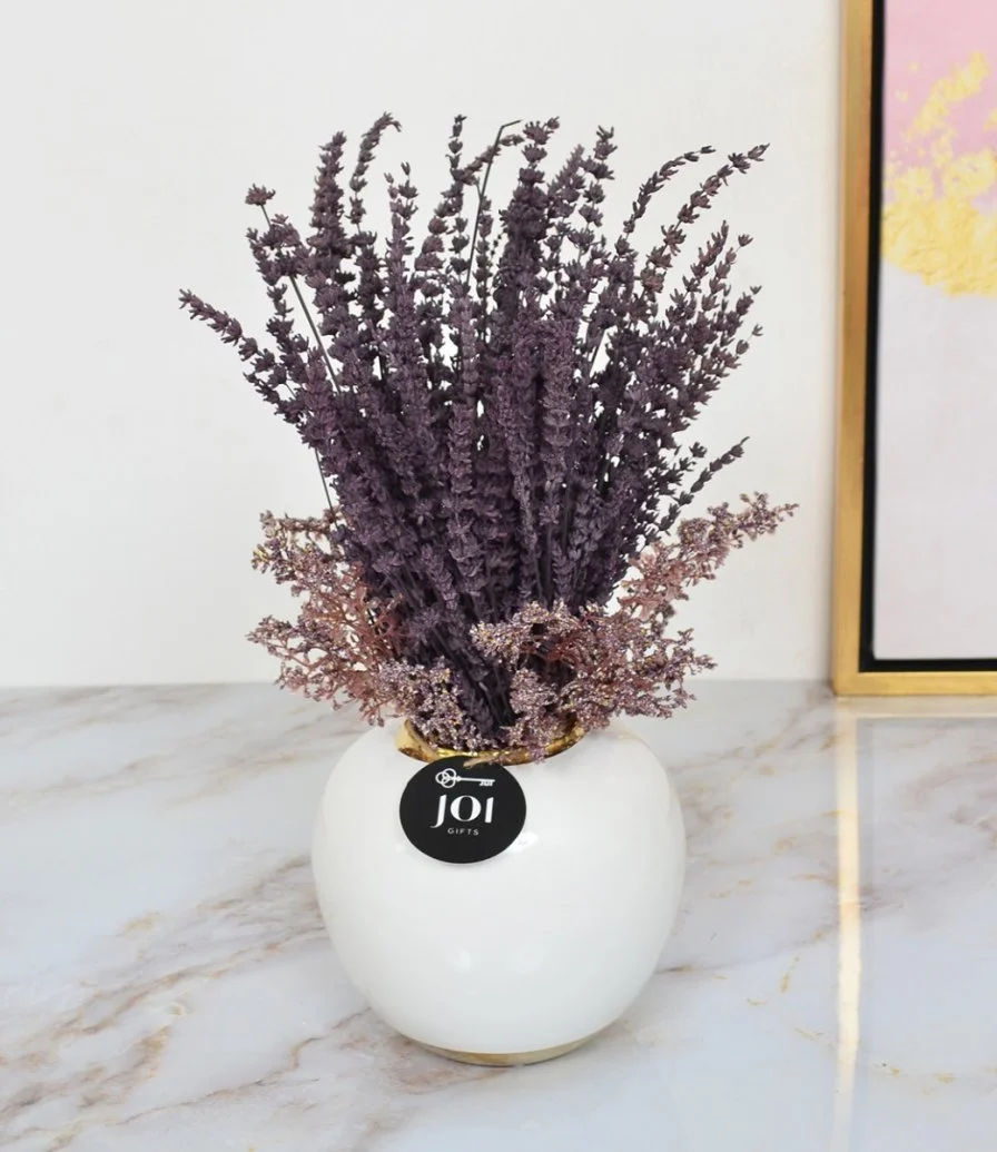 Lavender Vase