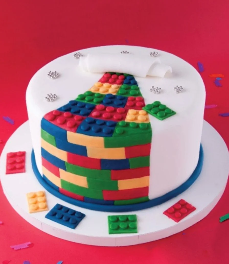 Lego Cake by Bloomsbury's 