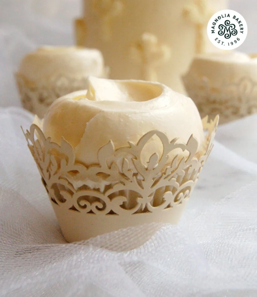 Lemon Elderflower Cupcakes  by Magnolia Bakery