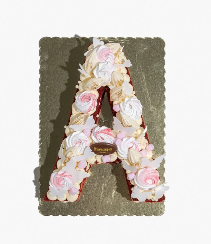 Letter Cake by Bakery & Company 