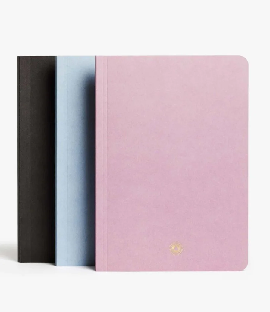 Light Blue Essential Notebook by Intelligent Change